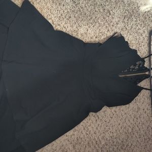 Black homecoming/party dress